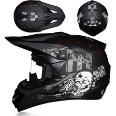 ATV Kids Dirt Bike and Off-Road Riders Winter Safety Helmet With Sunglass
