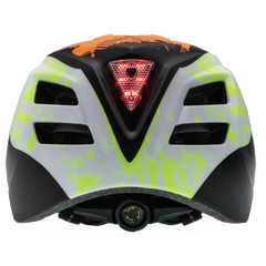 Children's Sports Helmet with LED Light & Removable Chin Pad