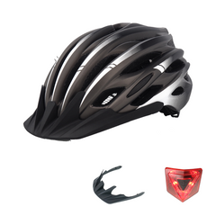 Lightweight Bicycle Helmet with Removable Sun Visor for Adults