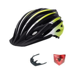 Lightweight Bicycle Helmet with Removable Sun Visor for Adults