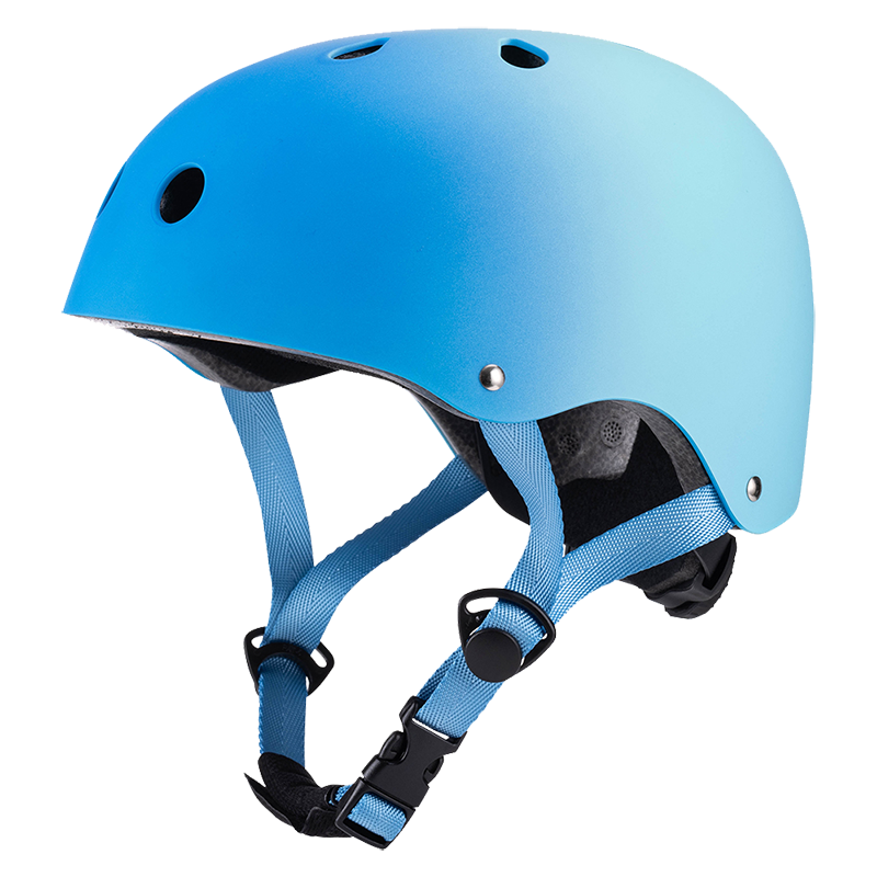 Adjustable, lightweight skateboard helmet for kids